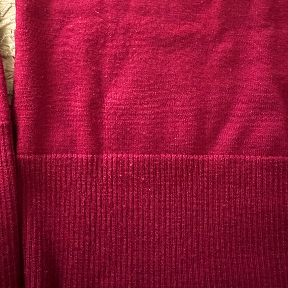 Banana Republic Dark Red Cardigan - Picture 5 of 6